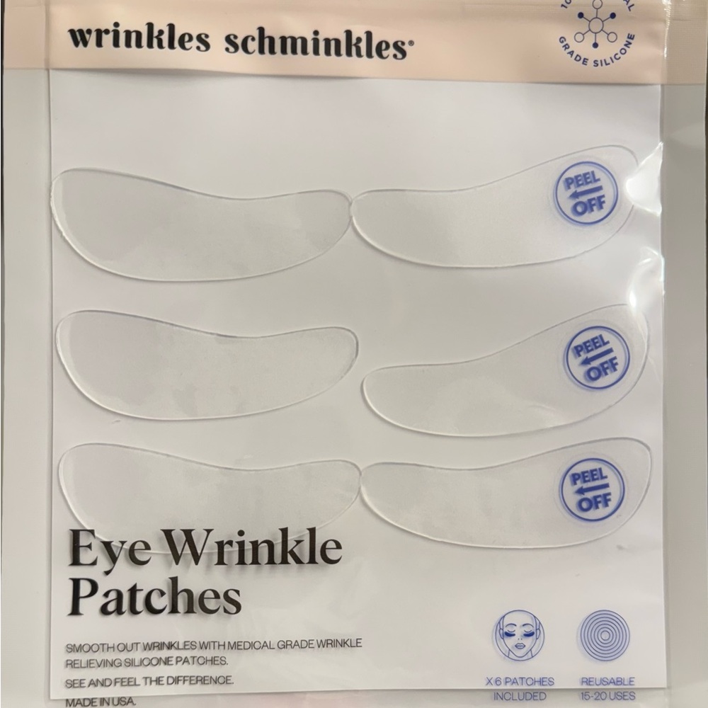 Wrinkle Schminkles - reusable eye wrinkle patches